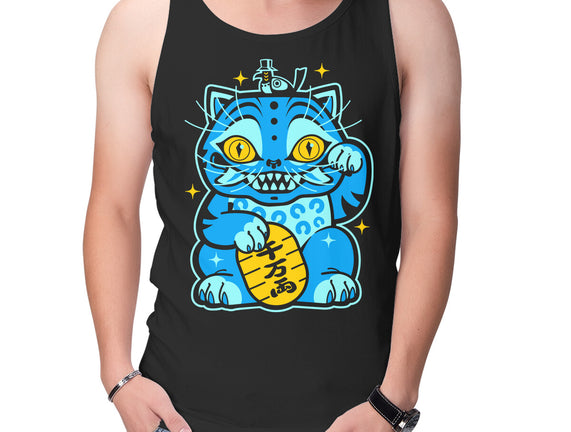 Blue Lucky Tiger