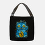 Blue Lucky Tiger-None-Adjustable Tote-Bag-GoblinTengu