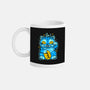 Blue Lucky Tiger-None-Mug-Drinkware-GoblinTengu