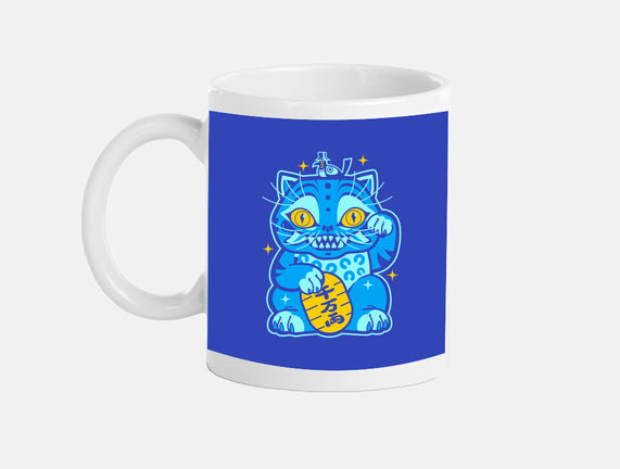 Blue Lucky Tiger