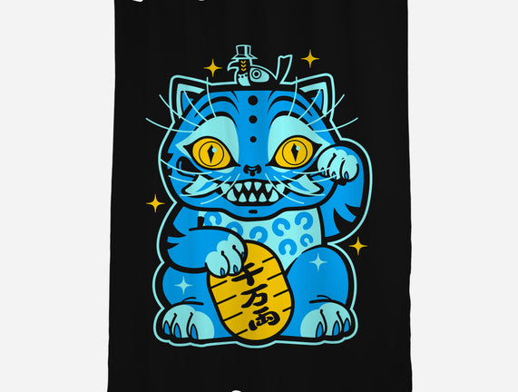 Blue Lucky Tiger