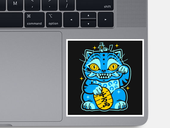 Blue Lucky Tiger