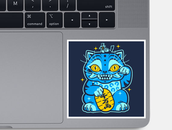 Blue Lucky Tiger