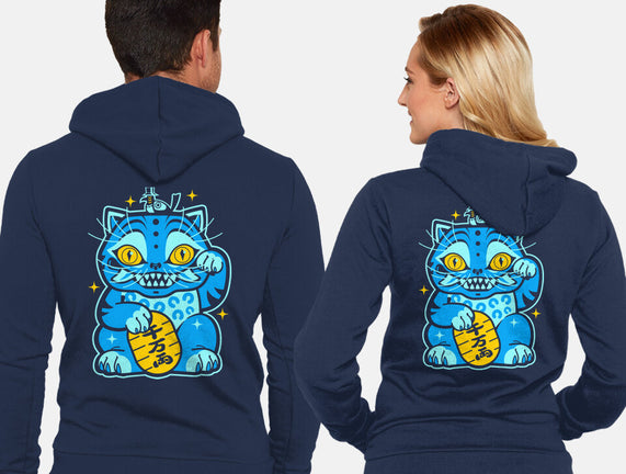 Blue Lucky Tiger