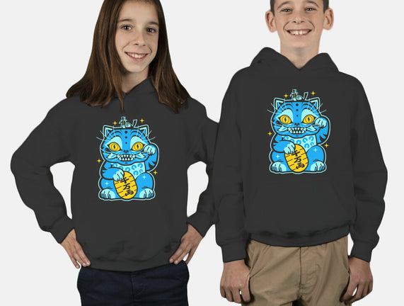 Blue Lucky Tiger