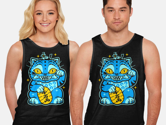 Blue Lucky Tiger