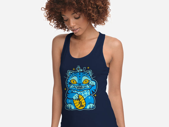 Blue Lucky Tiger