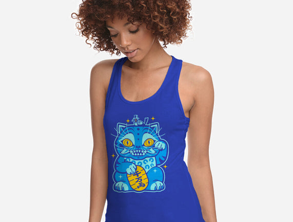Blue Lucky Tiger