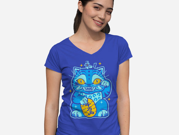Blue Lucky Tiger