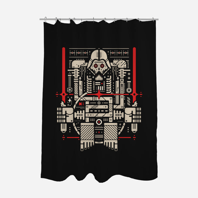 Revenge Of The Muertos-None-Polyester-Shower Curtain-BadBox