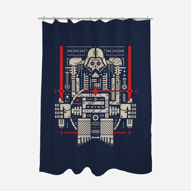 Revenge Of The Muertos-None-Polyester-Shower Curtain-BadBox