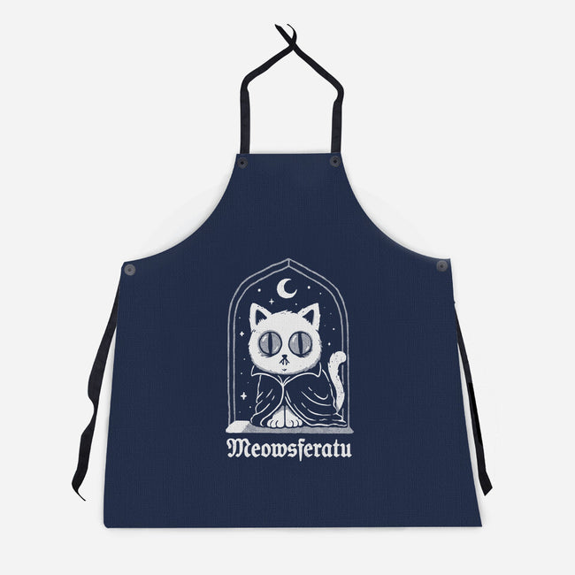 Nosferatu Cat-Unisex-Kitchen-Apron-dfonseca