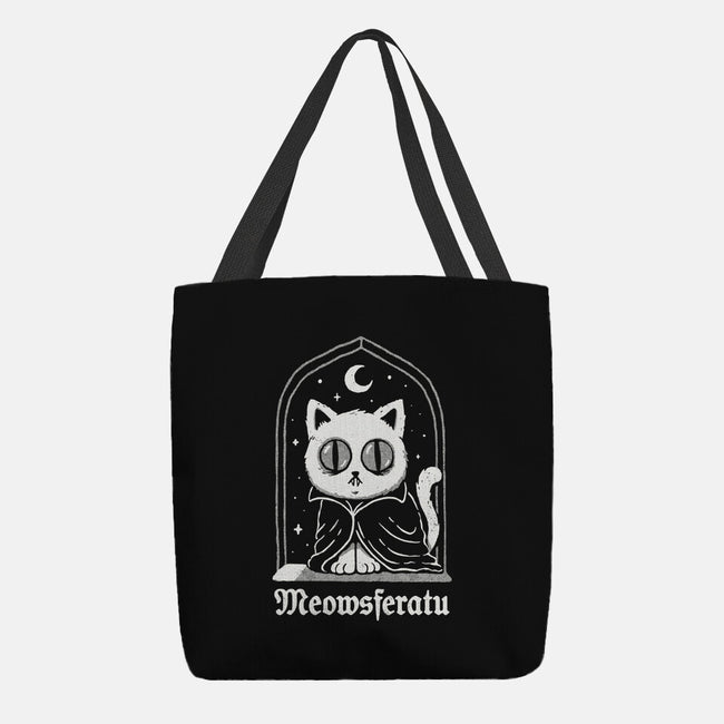 Nosferatu Cat-None-Basic Tote-Bag-dfonseca