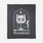 Nosferatu Cat-None-Fleece-Blanket-dfonseca