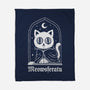 Nosferatu Cat-None-Fleece-Blanket-dfonseca