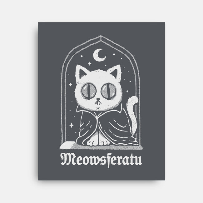 Nosferatu Cat-None-Stretched-Canvas-dfonseca