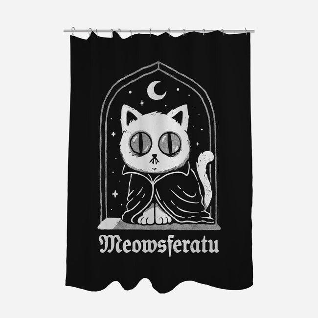 Nosferatu Cat-None-Polyester-Shower Curtain-dfonseca