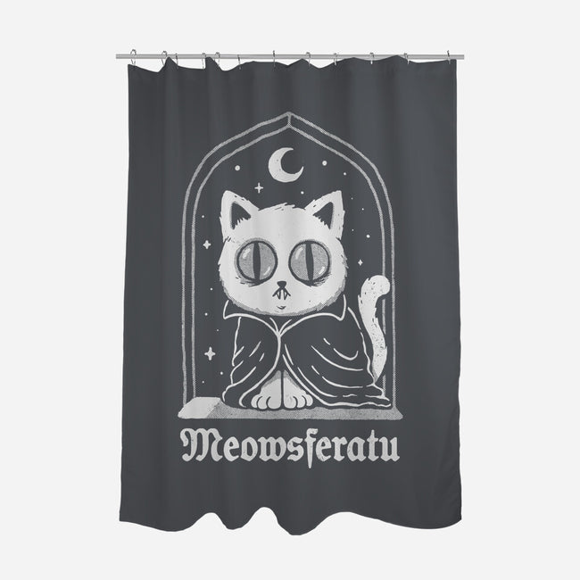 Nosferatu Cat-None-Polyester-Shower Curtain-dfonseca