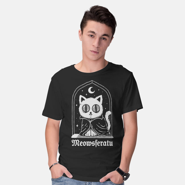 Nosferatu Cat-Mens-Basic-Tee-dfonseca