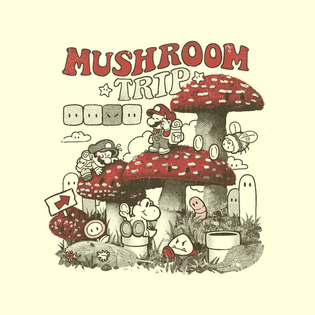 Mushroom Trip-None-Matte-Poster-Arigatees