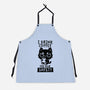 I Drink Coffee For Your Safety-Unisex-Kitchen-Apron-koalastudio