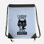 I Drink Coffee For Your Safety-None-Drawstring-Bag-koalastudio