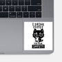 I Drink Coffee For Your Safety-None-Glossy-Sticker-koalastudio