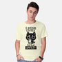 I Drink Coffee For Your Safety-Mens-Basic-Tee-koalastudio