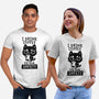 I Drink Coffee For Your Safety-Unisex-Basic-Tee-koalastudio