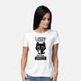 I Drink Coffee For Your Safety-Womens-Basic-Tee-koalastudio
