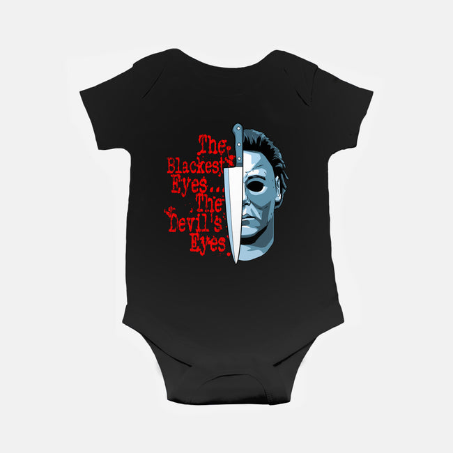 The Devil's Eyes-Baby-Basic-Onesie-goodidearyan