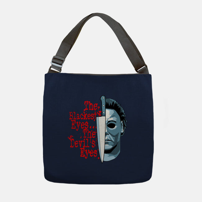 The Devil's Eyes-None-Adjustable Tote-Bag-goodidearyan