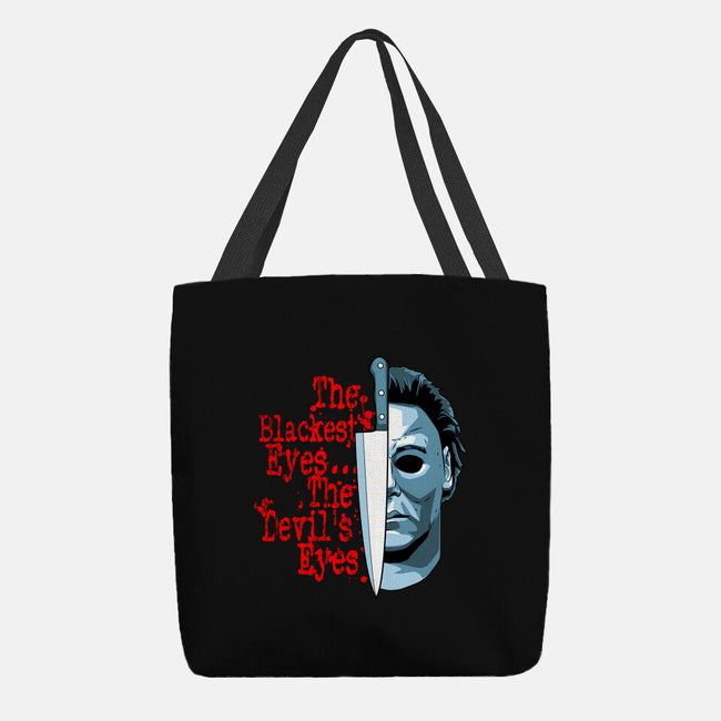 The Devil's Eyes-None-Basic Tote-Bag-goodidearyan