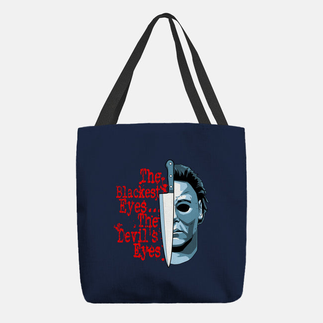 The Devil's Eyes-None-Basic Tote-Bag-goodidearyan