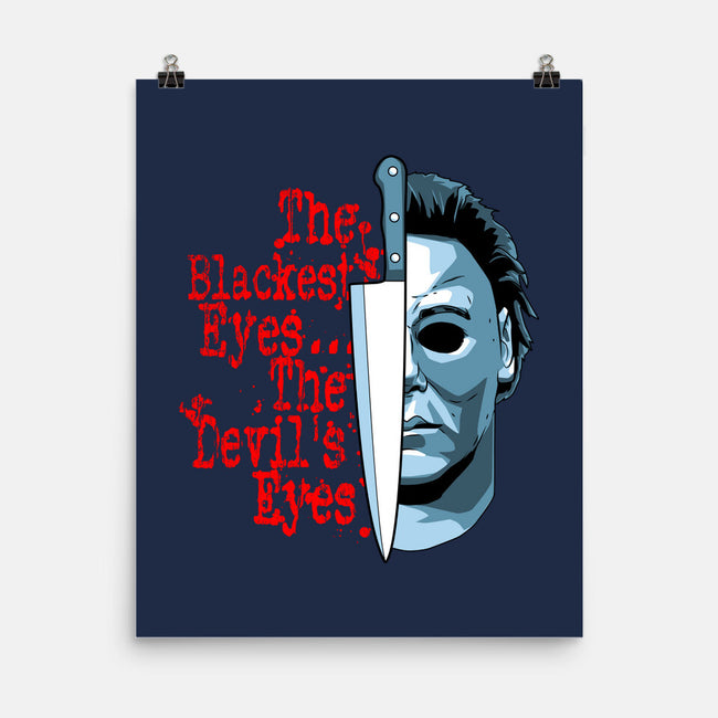 The Devil's Eyes-None-Matte-Poster-goodidearyan