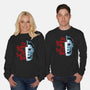 The Devil's Eyes-Unisex-Crew Neck-Sweatshirt-goodidearyan
