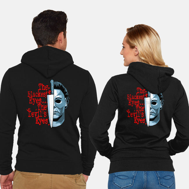 The Devil's Eyes-Unisex-Zip-Up-Sweatshirt-goodidearyan