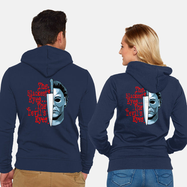 The Devil's Eyes-Unisex-Zip-Up-Sweatshirt-goodidearyan