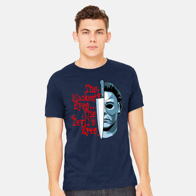 The Devil's Eyes-Mens-Heavyweight-Tee-goodidearyan