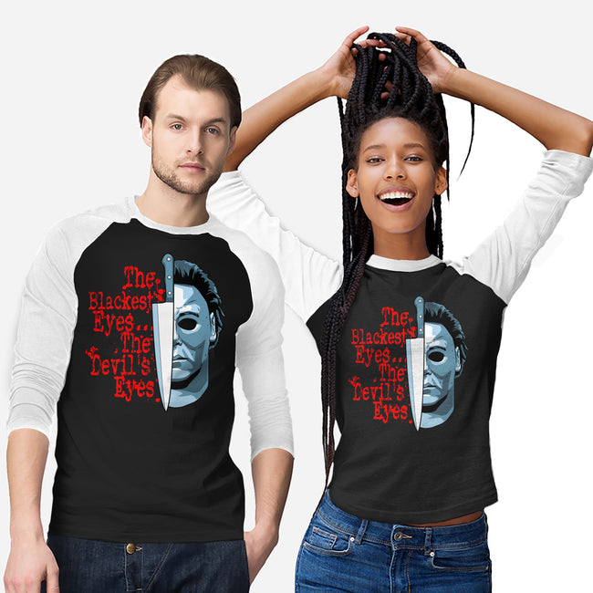The Devil's Eyes-Unisex-Baseball-Tee-goodidearyan