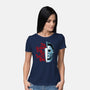 The Devil's Eyes-Womens-Basic-Tee-goodidearyan