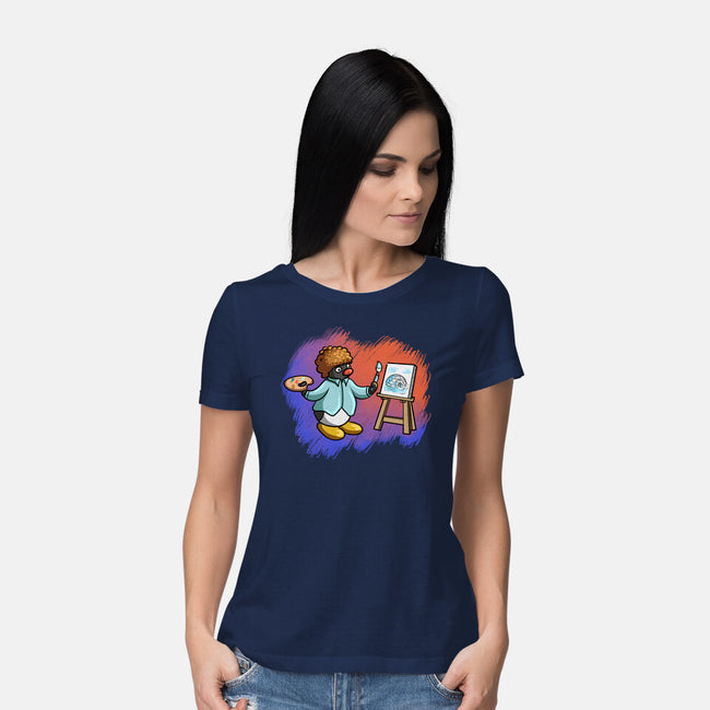 Paint My House-Womens-Basic-Tee-nickzzarto