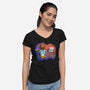 Paint My House-Womens-V-Neck-Tee-nickzzarto