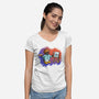 Paint My House-Womens-V-Neck-Tee-nickzzarto