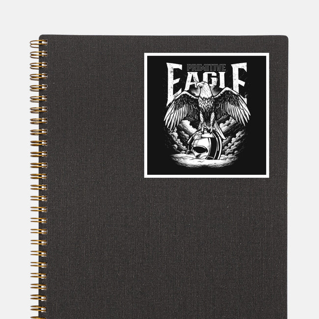 Primitive Eagle-None-Glossy-Sticker-Diego Oliver