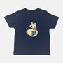 Cute Vampire Cat Bites Bat-Baby-Basic-Tee-xMorfina