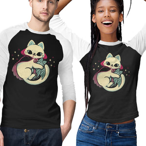 Cute Vampire Cat Bites Bat