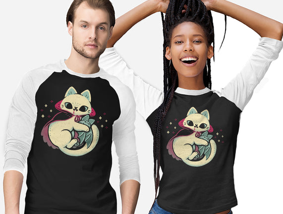 Cute Vampire Cat Bites Bat