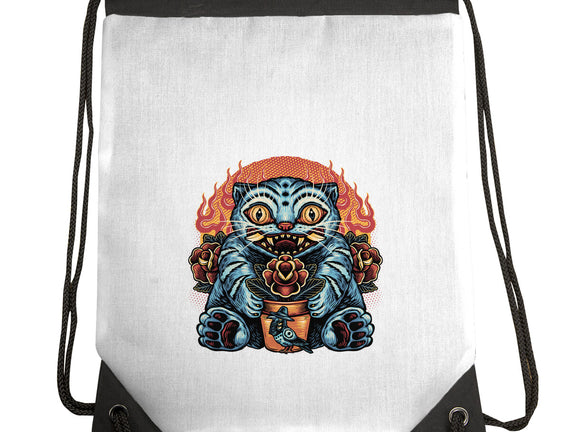 Blue Tiger Red Flame
