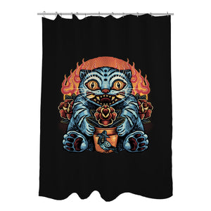 Blue Tiger Red Flame